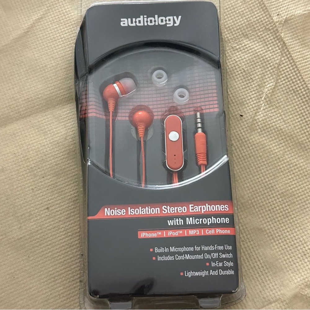 Audiology Earbuds Noise Isolation Headphones